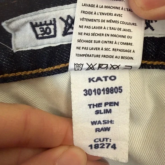 Classic Indigo Slim Fit Jeans - Picture 9 of 9